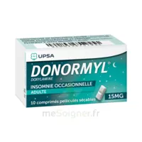Donormyl 15 Mg Comprimés Pelliculés Sécables T/10 à Libourne