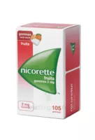 Nicorette 2 Mg Gomme à Mâcher Médicamenteuse Sans Sucre Fruits Plq/105 à Libourne