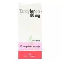 Tardyferon 80 Mg, Comprimé Pelliculé Plq/30 à Libourne