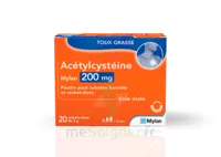 Acetylcysteine Mylan 200mg, Poudre Pour Solution Buvable à Libourne