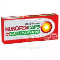 Nurofencaps 400 Mg Caps Molle Plq/10 à Libourne