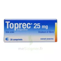 Toprec 25 Mg Comprimés Plq/20 à Libourne
