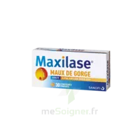 Maxilase Alpha-amylase 3000 U Ceip Comprimés Enrobés Maux De Gorge B/30 à Libourne