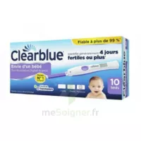 Clearblue Test D'ovulation 2 Hormones B/10 à Libourne
