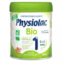 Physiolac Bio 1 Lait En Poudre B/800g à Libourne