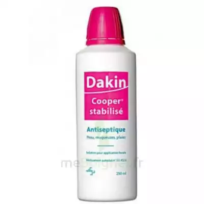 Dakin Cooper Stabilise S Appl Loc En Flacon Fl/250ml à Libourne
