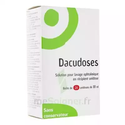 Dacudoses Solution Pour Lavement Ophtalmologique 24unid/10ml à Libourne